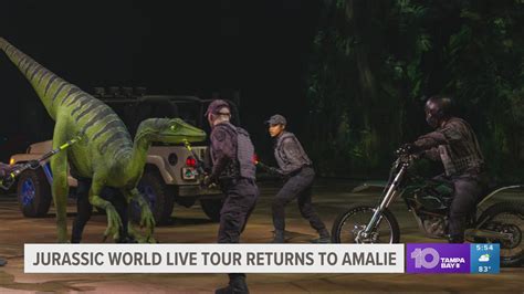 Jurassic World Live Tour stops in Tampa in January 2023 | wtsp.com