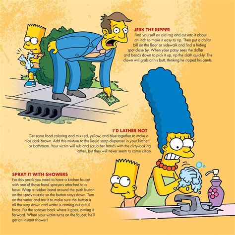 It's April Fool's Day! 7 of Bart Simpson's Best Pranks | Good pranks, Pranks, Bart simpson