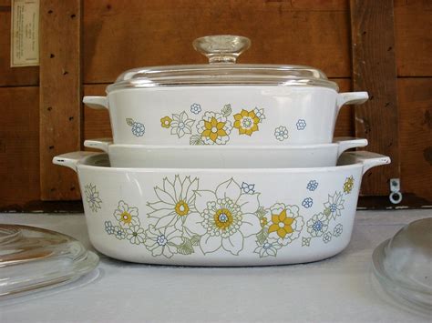 Vintage Corning Ware-pyrex Floral Bouquet Corningware - Etsy ...