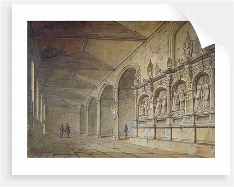 Interior of the Chapel of St Peter ad Vincula, Tower of London posters & prints by John Coney