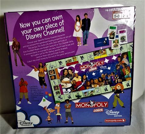 Monopoly Junior Disney Channel Edition NIB Sealed - Toys, Games, Puzzles