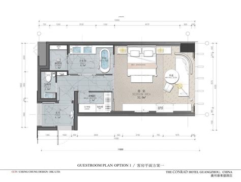 the floor plan for an apartment in china