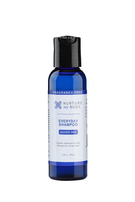 Travel Size Everyday Shampoo (Fragrance Free) - Nurture My Body | Fragrance free products ...