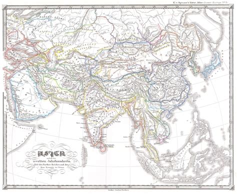 File:1855 Spruner Map of Asia at the end of the 2nd Century ( Han China ) - Geographicus ...
