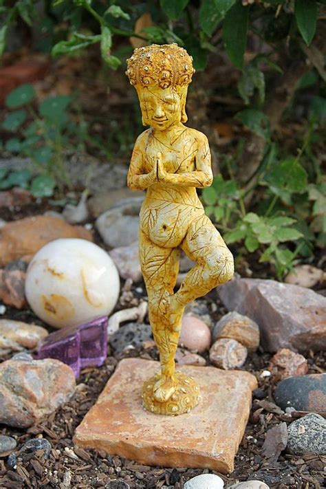 yoga garden statue by wingstreetart on Etsy, $150.00 | Yoga garden, Garden statues, Meditation ...