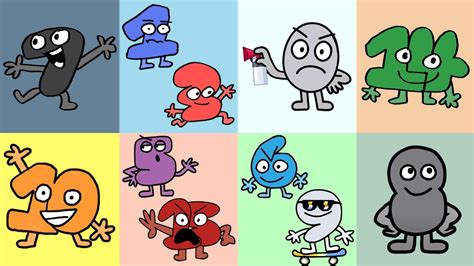 If Algebraliens were on BFB Teams by skinnybeans17 on DeviantArt