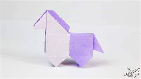 Origami Horse Tutorial - Cute Origami Pony - Paper Kawaii