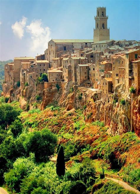 Pitigliano, Italy The drive up to Pitigliano is spectacular. Friendly people and by chance ate ...