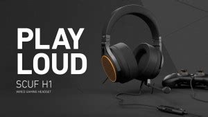 SCUF Gaming Unveils SCUF H1 Wired Gaming Headset - MP1st