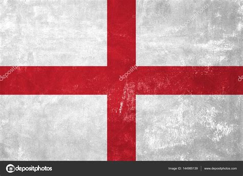 England - English Flag on Old Grunge Texture Background — Stock Photo ...