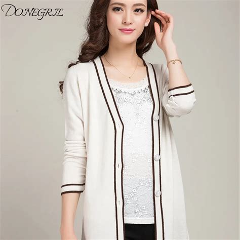 New Thin knit cardigan sweater new spring summer hollow loose shawl long women's thin coat knit ...