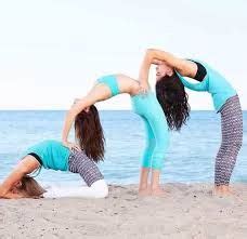 Image result for 3 people yoga poses Bikram Yoga