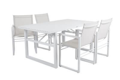 Vevi dining table White | Brafab