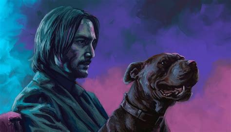 1336x768 John Wick With Dog Art Laptop HD ,HD 4k Wallpapers,Images ...