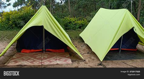 Triangle Tent Camping Image & Photo (Free Trial) | Bigstock