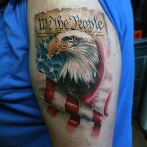 140 Patriotic We The People Tattoo Designs with Meaning and Ideas – Body Art Guru