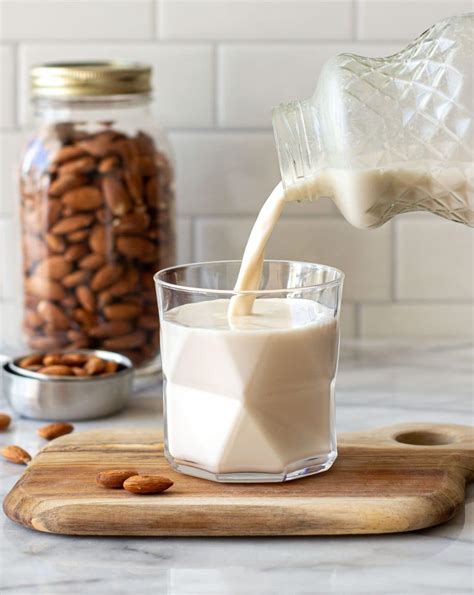 Homemade Almond Milk - #foodbyjonister