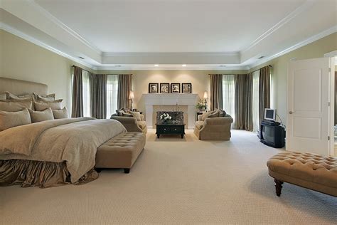 43 Spacious Master Bedroom Designs with Luxury Bedroom Furniture