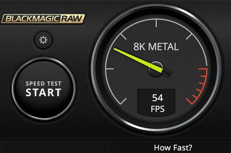 Blackmagic RAW Speed Test benchmark tool: how fast is your Mac? by Jose Antunes - ProVideo Coalition