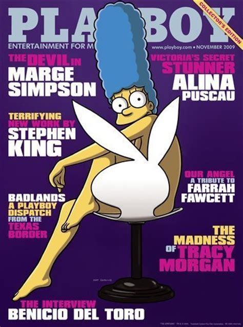 Aye Carumba! Marge Simpson poses for Playboy cover - The San Diego ...