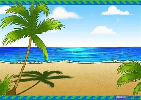 Beach Drawing