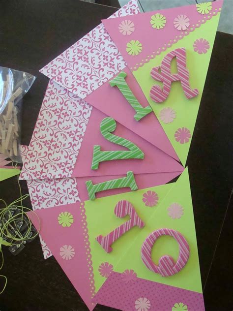 Paper Birthday Banner - Juggling Act Mama