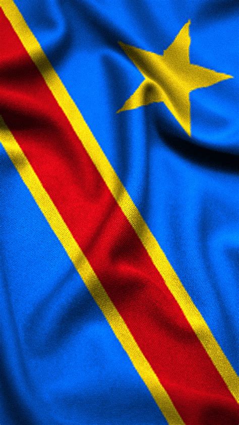 DRC (Congo), Congo flag, DRC, DRC flag, HD phone wallpaper | Peakpx