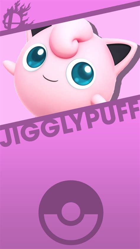 Jigglypuff Smash Bros. Phone Wallpaper by MrThatKidAlex24 (With images) | Smash bros, Super ...