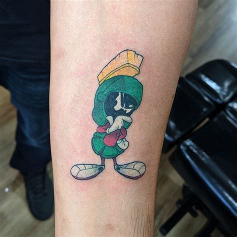 Marvin The Martian Tattoo