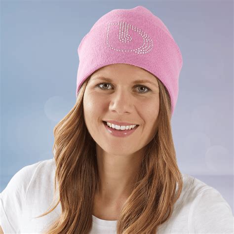BWT Alpine cap for ladies in pink with Swarovski rhinestones