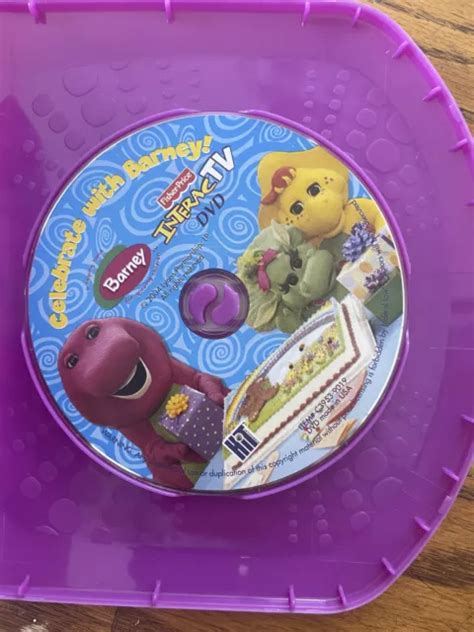 FISHER PRICE INTERACTV Celebrate with Barney Elmo Sponge Bob Dora the ...