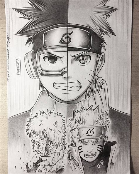 Anime Drawing Naruto