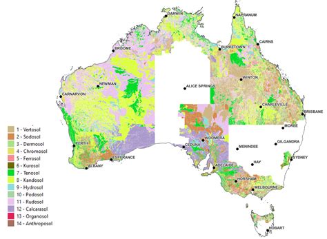 An Updated Australian Soil Classification Map | TERN Australia