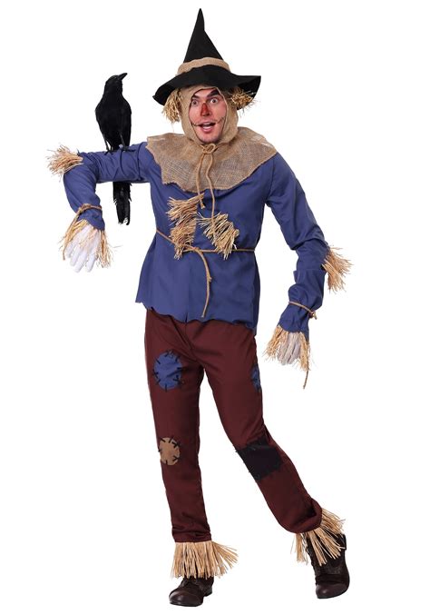 Patchwork Scarecrow Costume for Adults