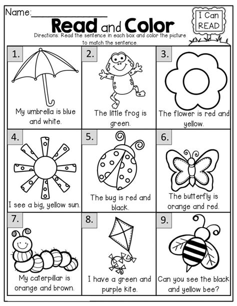 Educational Activities For 5 Year Olds Printable