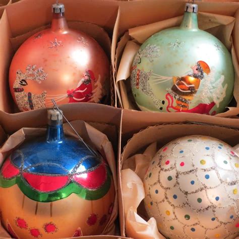 Fantasia Hand Painted Vintage Poland Christmas Ornaments | Christmas ...