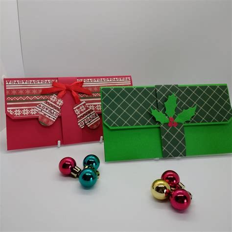 Christmas money envelope, gift card envelope, cheque envelope wallet, money gift envelope ...