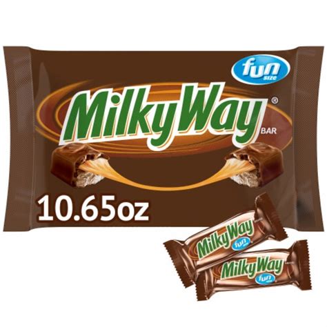 Milky Way Fun Size Milk Chocolate Halloween Candy Bars Bag, 10.65 oz ...