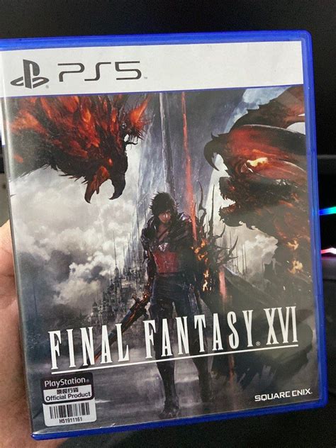 Final Fantasy XVI - PS5, Video Gaming, Video Games, PlayStation on ...