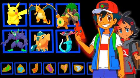 Ash Ketchum's Pokemon Team for Sword & Shield - YouTube