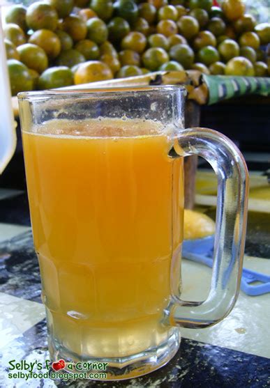 Selby's Food Corner: Tukang Es Jeruk (Orange juice)