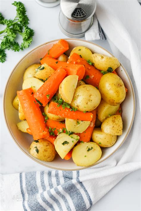 Instant Pot Potatoes and Carrots (An Easy Side Dish Recipe) - Blues ...