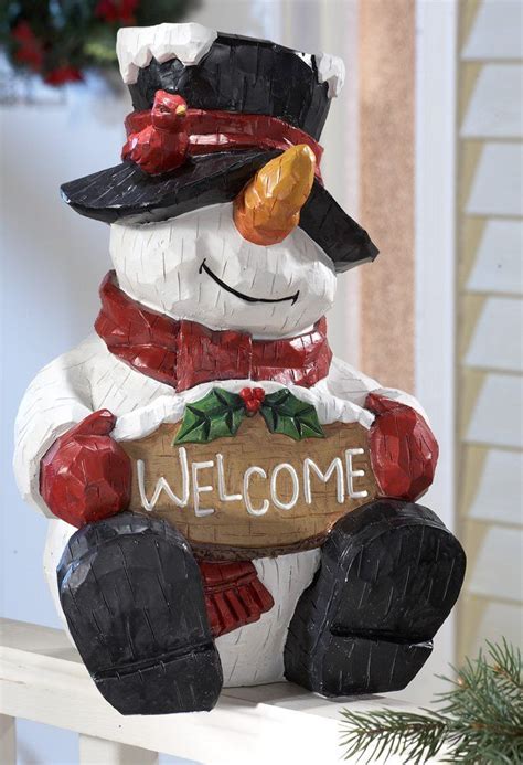 Snowman Outdoor Yard Decorations | Christmas Wikii | Yard decor, Winter decor, Christmas decorations