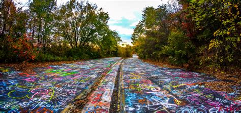 PennDOT Returns the Graffiti Highway in Centralia PA - Centralia PA