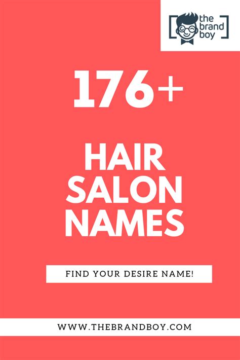 1555+ Hair Salon Names Ideas, Suggestions And Domain Ideas | Salon ...