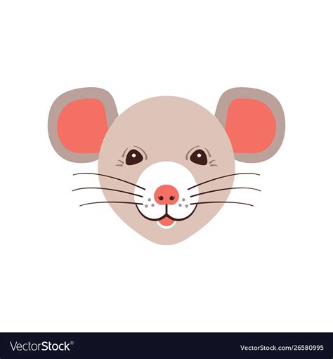 Mouse Face Cartoon