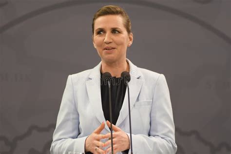 Danish Prime Minister Ms.Mette Frederiksen Holds Press Conference ...