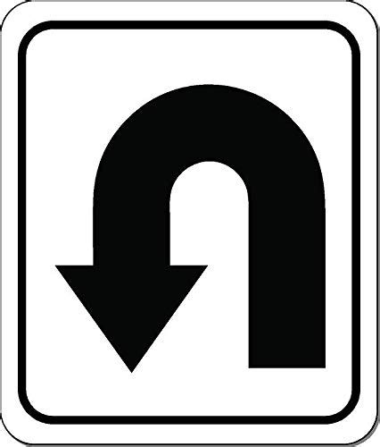 U Turn Sign