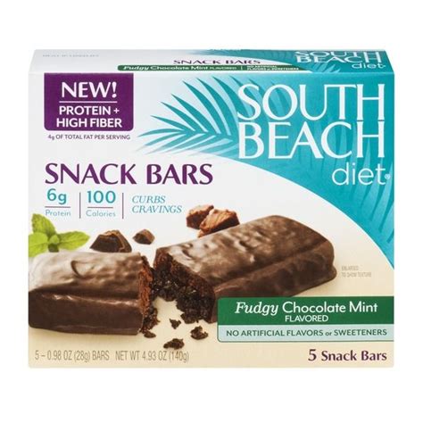 South Beach Diet Snack Bars | Snacks, Vegan snacks, Diet snacks