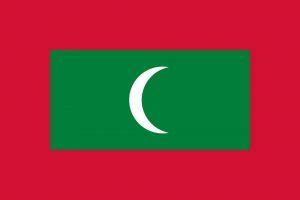 Flag of the Maldives image and meaning Maldives flag - Country flags